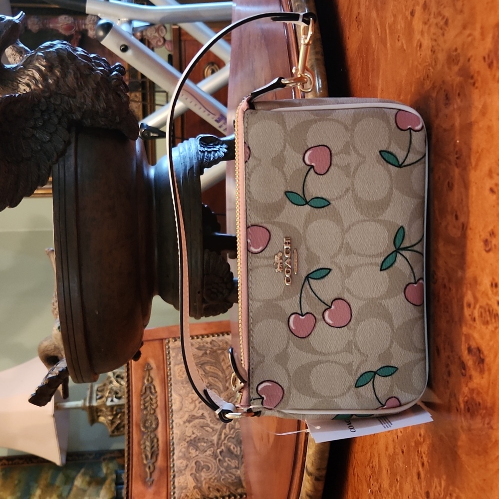 Coach Nolita Cherry Heart Bag